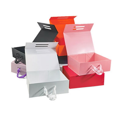 qualité  Custom Logo Printed Foldable Garment Paper Clothing Packaging Box Handmade Magnetic Closure Foldable Gift Boxes usine