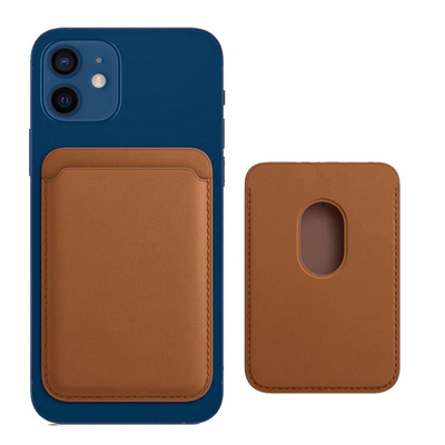 Passport For Iphone12 Custom Magnetic Rfid Phone Pocket Men Wallet Business Credit Magsafing Leather Card Holder