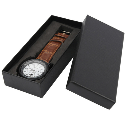 Custom Watch Packaging Box Mens Wristwatch Box Cardboard Paper Watch Box Watch Gift Box Woman